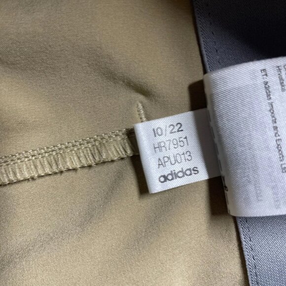 Adidas Mens Hemp Beige High Rise Advantage Ultimate 365 10" Golf Short Size 42 - Picture 5 of 10